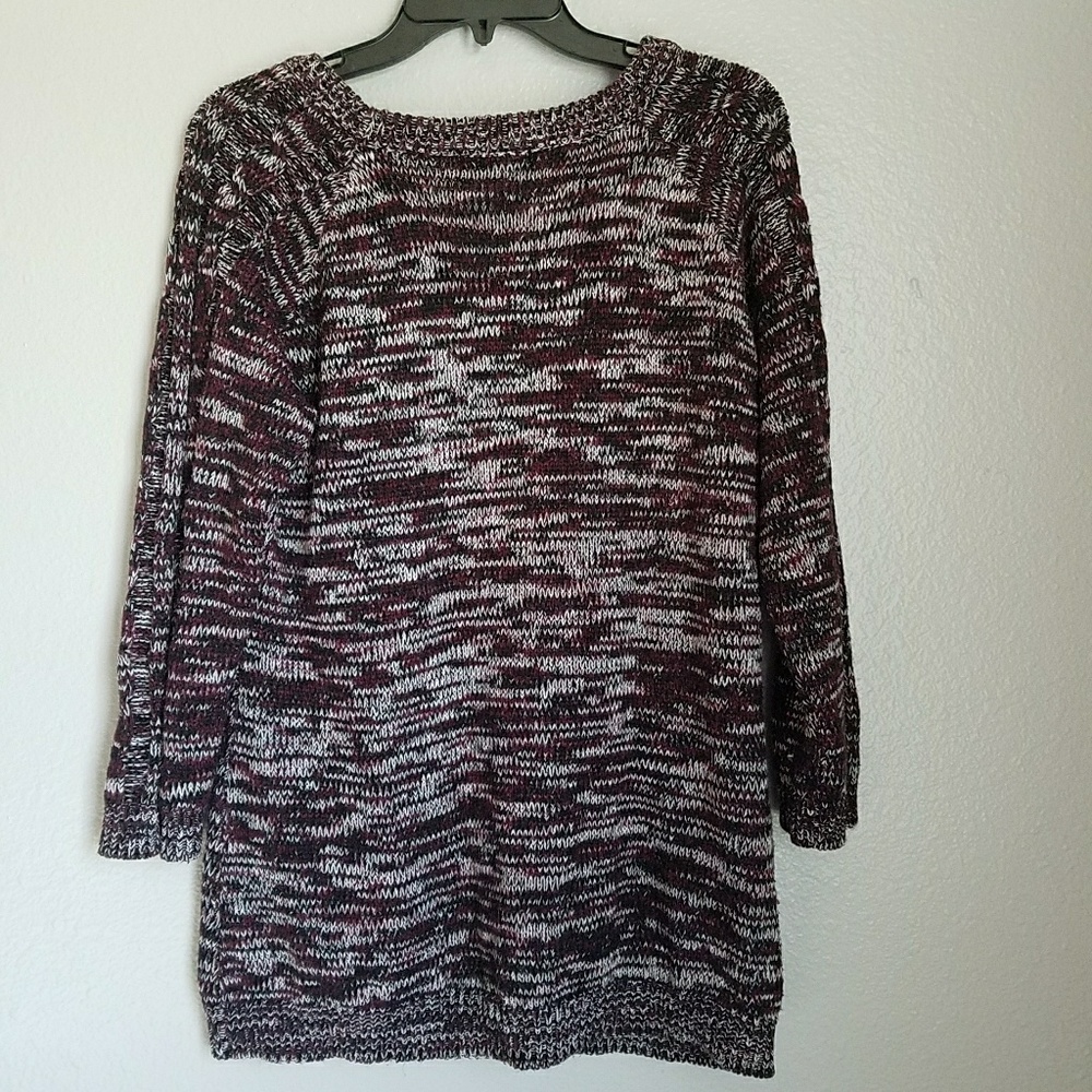 Effeci Woman 2X Knit Sweater With Pockets - Picture 4 of 6